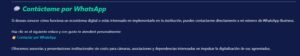 Función enlace Contacto a WhatsApp del Vendedor Función enlace Contacto a WhatsApp del Vendedor